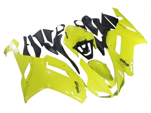 Carenagens Moto Kawasaki ZX6R 2007-2008 - Amarelo Ninja