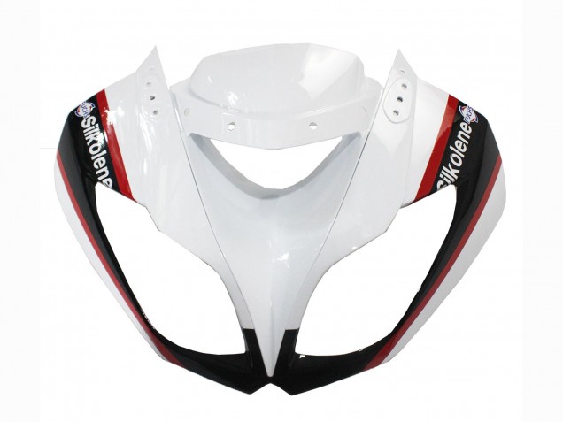 Carenagens Moto Kawasaki ZX6R 2009-2012 - Branco Vermelho Preto Verde