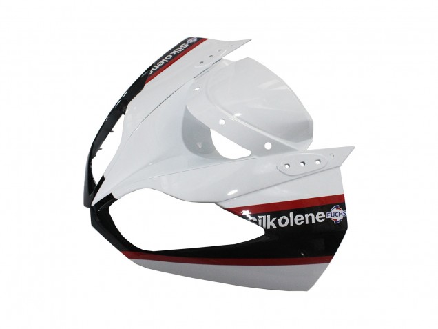 Carenagens Moto Kawasaki ZX6R 2009-2012 - Branco Vermelho Preto Verde