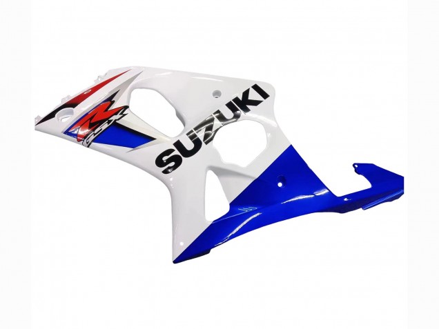 Carenagens Moto Suzuki GSXR1000 2000-2002 - Branco Azul Vermelho