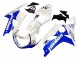 Carenagens Moto Suzuki GSXR1000 2000-2002 - Branco Azul Jordan 59