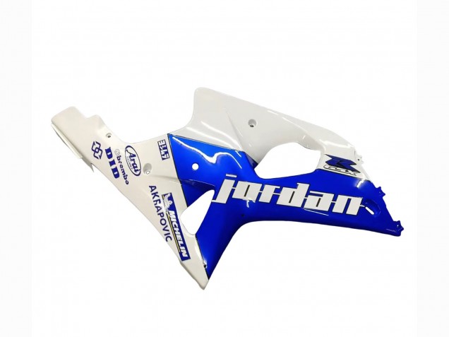 Carenagens Moto Suzuki GSXR1000 2000-2002 - Branco Azul Jordan 59