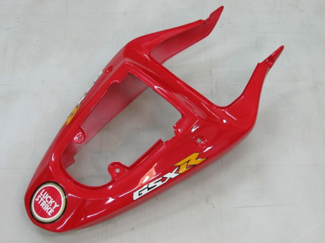 Carenagens Moto Suzuki GSXR1000 2000-2002 - Branco Vermelho Lucky Strike