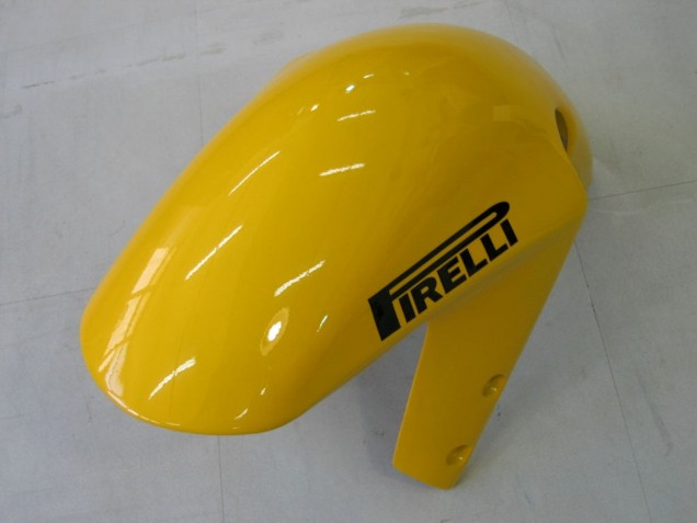 Carenagens Moto Suzuki GSXR1000 2000-2002 - Amarelo Azul Escuro Branco Motul Corona