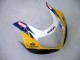 Carenagens Moto Suzuki GSXR1000 2000-2002 - Amarelo Azul Escuro Branco Motul Corona