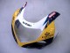 Carenagens Moto Suzuki GSXR1000 2000-2002 - Amarelo Azul Escuro Branco Motul Corona