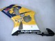 Carenagens Moto Suzuki GSXR1000 2000-2002 - Amarelo Azul Escuro Branco Motul Corona