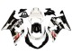 Carenagens Moto Suzuki GSXR1000 2000-2002 - Branco Preto Brilhante Vermelho