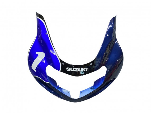 Carenagens Moto Suzuki GSXR1000 2000-2002 - Azul Branco Prata Castrol Dunlop