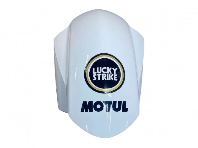 Carenagens Moto Suzuki GSXR 1000 2003-2004 - Branco Preto Ouro Motul Lucky Strike