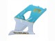Carenagens Moto Suzuki GSXR 1000 2003-2004 - Branco Azul Claro Ouro
