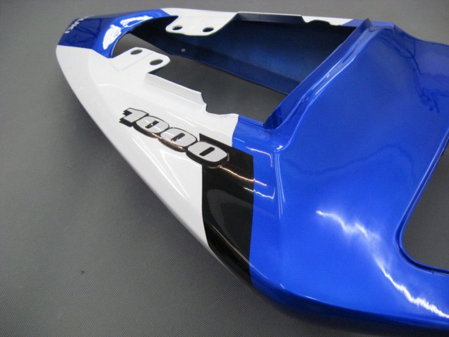 Carenagens Moto Suzuki GSXR 1000 2003-2004 - Azul Branco Preto