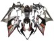 Carenagem Moto Suzuki GSXR 1000 2005-2006 - Prata Preto Vermelho