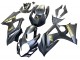 Carenagens Moto Suzuki GSXR 1000 2007-2008 - Preto Fosco Ouro Decal