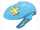 Carenagens Moto Suzuki GSXR 1000 2007-2008 - Azul Claro Amarelo Preto Motul Rizla