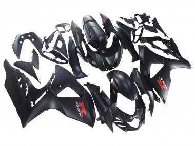 Carenagens Moto Suzuki GSXR 1000 2007-2008 - Preto Fosco Vermelho Decal