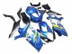Carenagens Moto Suzuki GSXR 1000 2007-2008 - Azul Amarelo Preto