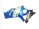 Carenagens Moto Suzuki GSXR 1000 2007-2008 - Azul Amarelo Preto