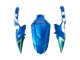 Carenagens Moto Suzuki GSXR 1000 2009-2016 - Azul Claro Verde Motul 29 Ecstar