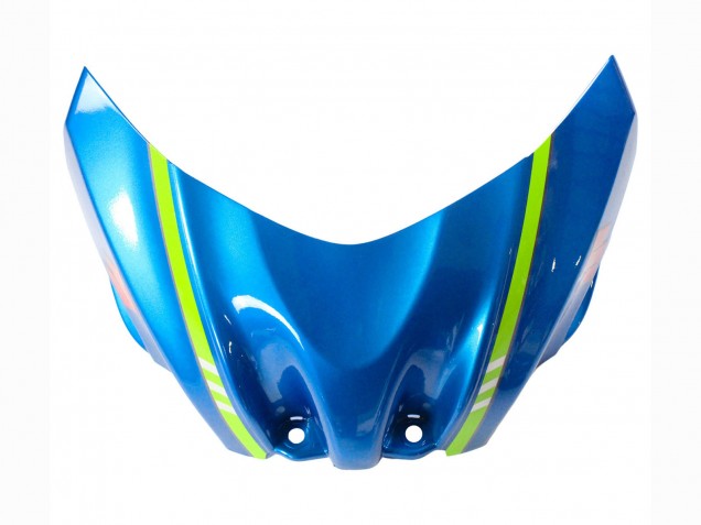 Carenagens Moto Suzuki GSXR 1000 2009-2016 - Azul Claro Verde Motul 29 Ecstar