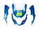 Carenagens Moto Suzuki GSXR 1000 2009-2016 - Azul Claro Verde Motul 29 Ecstar