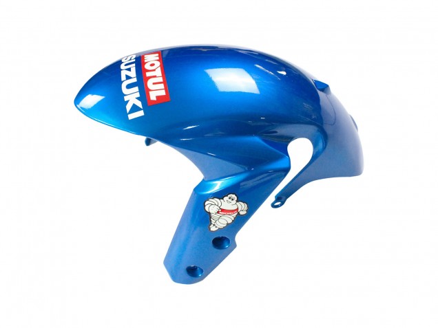 Carenagens Moto Suzuki GSXR 1000 2009-2016 - Azul Claro Verde Motul 29 Ecstar