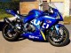 Carenagens Moto Suzuki GSXR 1000 2009-2016 - Azul Claro Verde Motul 29 Ecstar