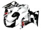 Carenagens Moto Suzuki GSXR 600 / GSXR 750 2001-2003 - Branco Preto Brilhante Vermelho