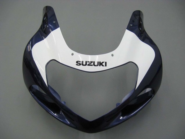 Carenagens Moto Suzuki GSXR 600 / GSXR 750 2001-2003 - Azul Branco Preto Brilhante Vermelho