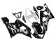 Carenagem Moto Suzuki GSXR 600 / GSXR 750 2004-2005 - Branco Preto