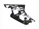 Carenagem Moto Suzuki GSXR 600 / GSXR 750 2004-2005 - Branco Preto