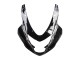 Carenagem Moto Suzuki GSXR 600 / GSXR 750 2004-2005 - Branco Preto