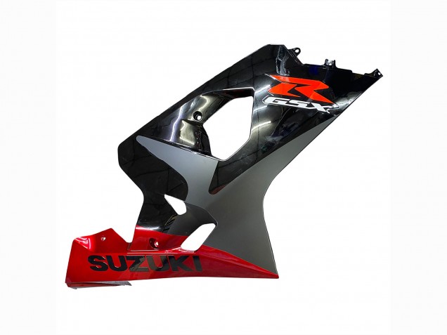 Carenagens Moto Suzuki GSXR 600 / GSXR 750 2004-2005 - Preto Cinzento Vermelho