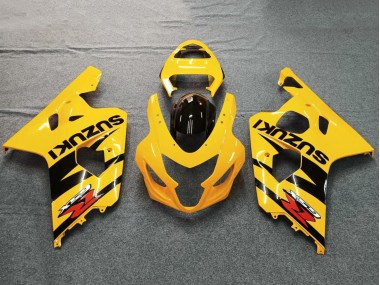 Carenagens Moto Suzuki GSXR 600 / GSXR 750 2004-2005 - Amarelo Preto