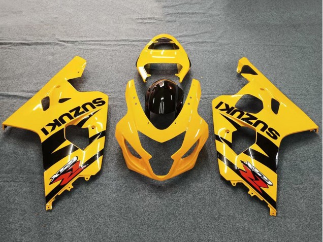 Carenagens Moto Suzuki GSXR 600 / GSXR 750 2004-2005 - Amarelo Preto