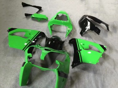 Carenagens Moto Kawasaki ZX9R 2002-2003 - Verde Preto Brilhante