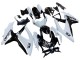 Carenagem Moto Suzuki GSXR 600 / GSXR 750 2008-2010 - Branco Preto