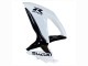 Carenagem Moto Suzuki GSXR 600 / GSXR 750 2008-2010 - Branco Preto