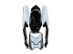 Carenagem Moto Suzuki GSXR 600 / GSXR 750 2008-2010 - Branco Preto