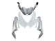 Carenagens Moto Suzuki GSXR 600 / GSXR 750 2008-2010 - Branco Prata Azul Preto