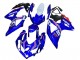 Carenagens Moto Suzuki GSXR 600 / GSXR 750 2008-2010 - Branco Azul Rosa Ecstar Motul