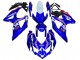 Carenagens Moto Suzuki GSXR 600 / GSXR 750 2008-2010 - Branco Azul Rosa Ecstar Motul