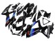 Carenagens Moto Suzuki GSXR 600 / GSXR 750 2008-2010 - Preto Brilhante Azul
