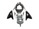 Carenagem Moto Suzuki GSXR 600 / GSXR 750 2011-2024 - Preto Brilhante Prata