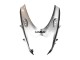 Carenagem Moto Suzuki GSXR 600 / GSXR 750 2011-2024 - Preto Brilhante Prata