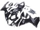 Carenagens Moto Suzuki GSXR 600 / GSXR 750 2011-2024 - Preto Brilhante Preto Fosco Branco Decal