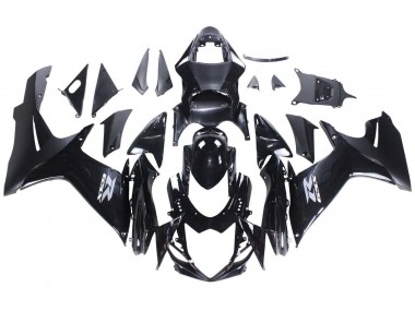 Carenagens Moto Suzuki GSXR 600 / GSXR 750 2011-2024 - Preto Brilhante Preto Fosco Branco Decal