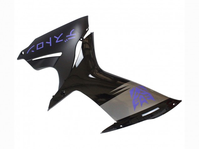 Carenagens Moto Suzuki GSXR 600 / GSXR 750 2011-2024 - Preto Fosco Cinzento Roxo