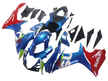 Carenagens Moto Suzuki GSXR 600 / GSXR 750 2011-2024 - Azul Vermelho