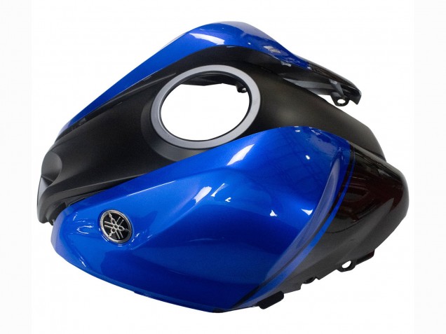 Carenagem Moto Yamaha YZF R3/R25 2015-2018 - Azul Preto Brilhante